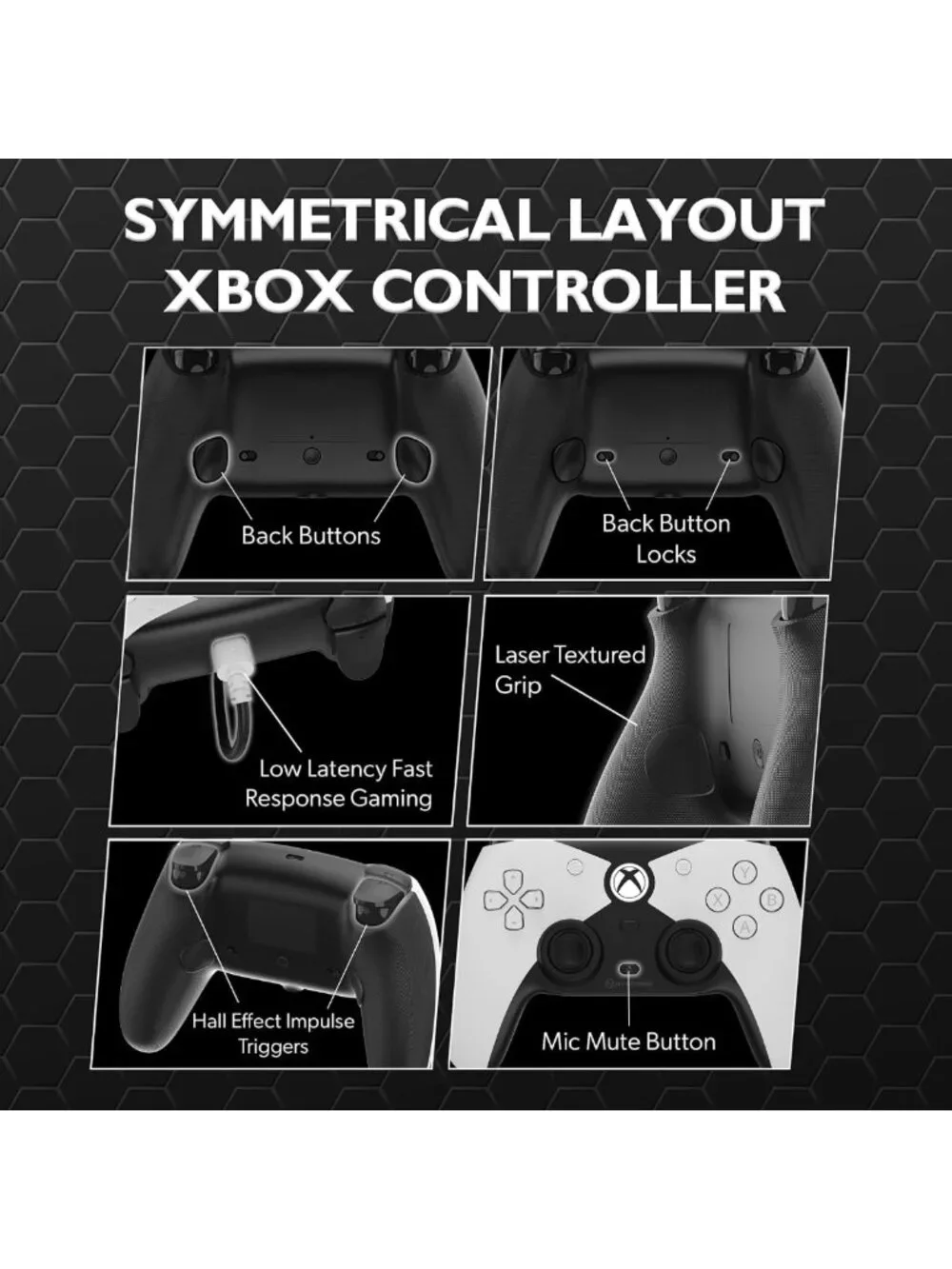 Wired Controller for Xbox Series X|S, One & PC - Hall Effect Joysticks, Impulse